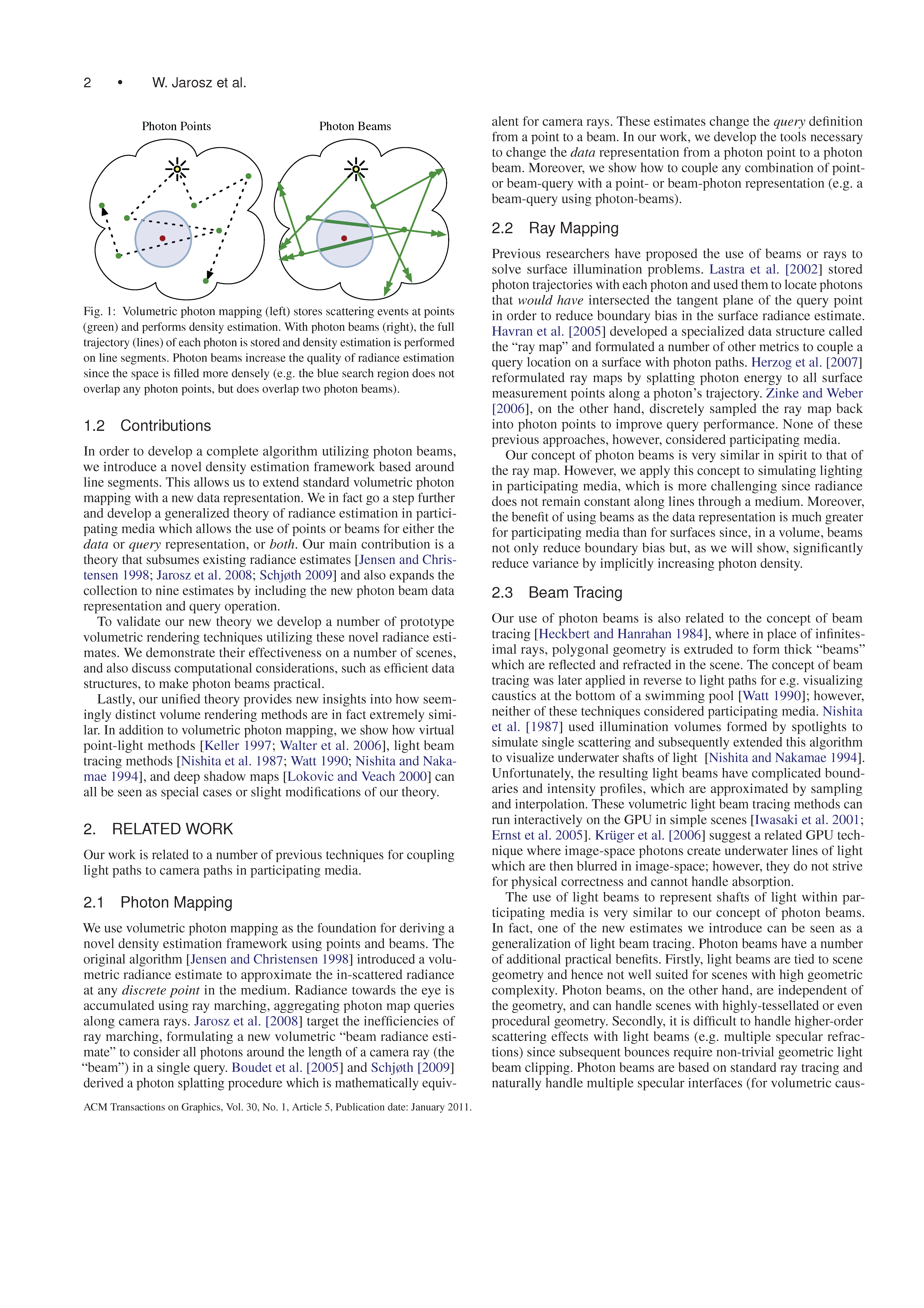 A Comprehensive Theory of Volumetric Radiance Estimation Using Photon Points and Beams Page 2