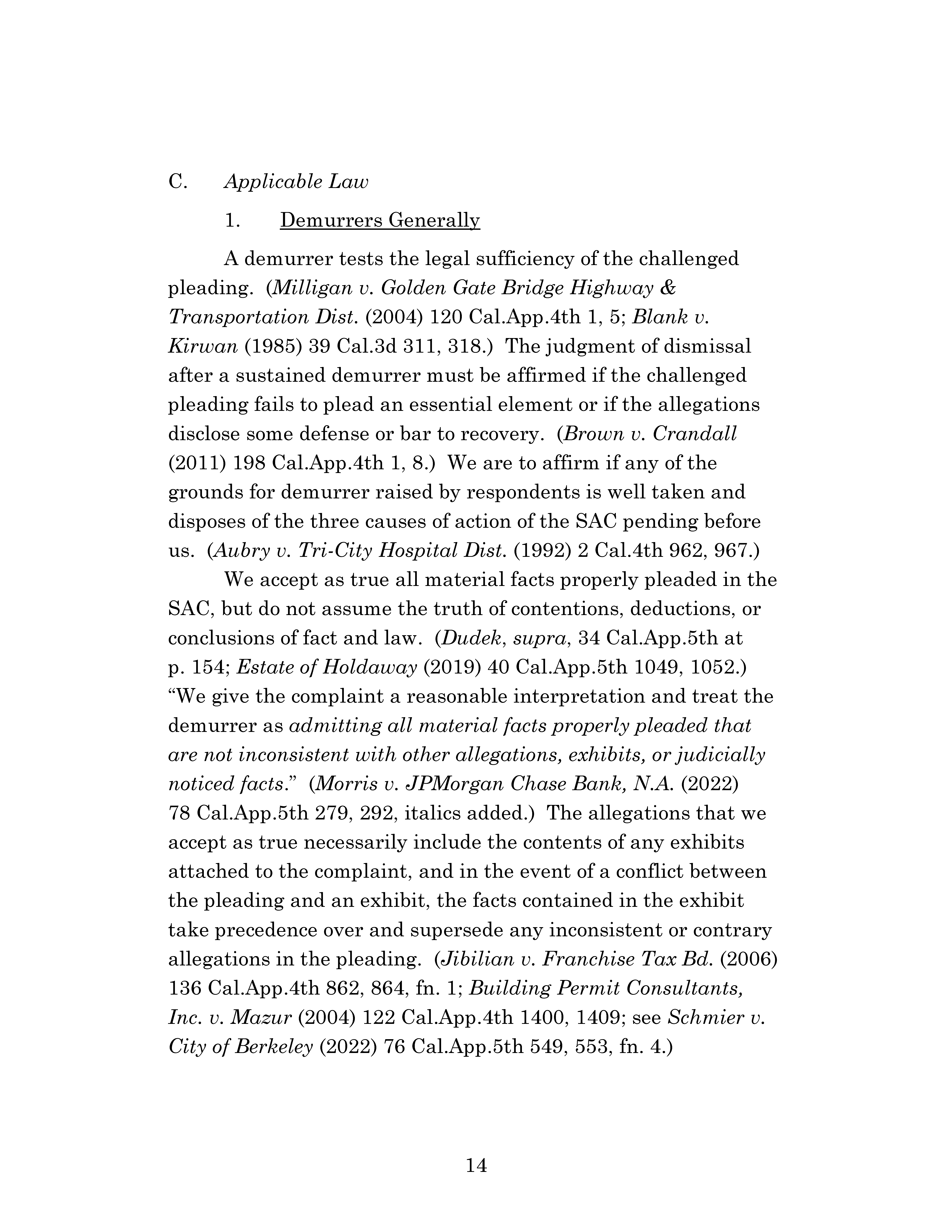 Appellate Court's Opinion Upholding Sadeghi's Claims for Battery and IIED Against Chen, Hu and Kung Page 14