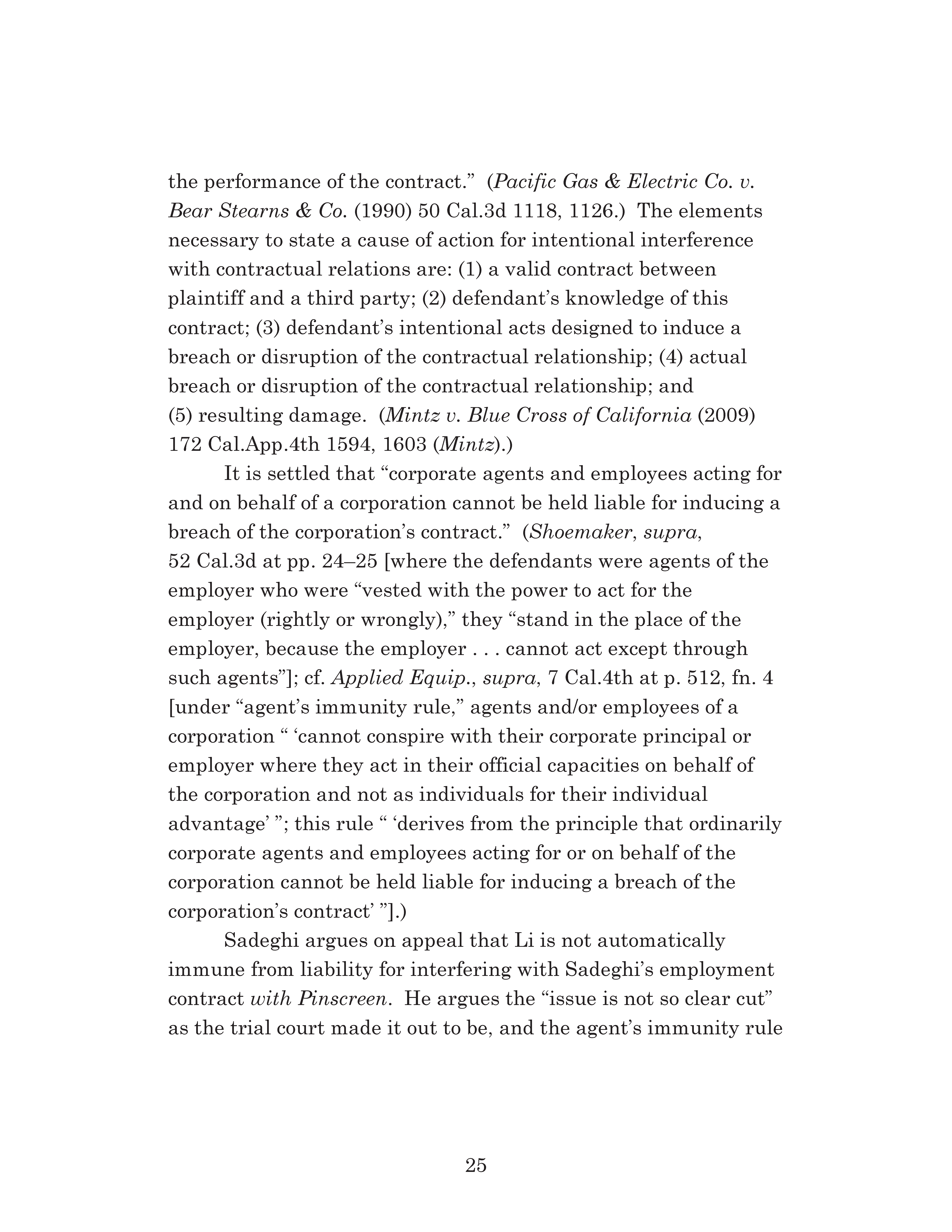 Appellate Court's Opinion Upholding Sadeghi's Claims for Fraud, Battery and IIED Against Li Page 25