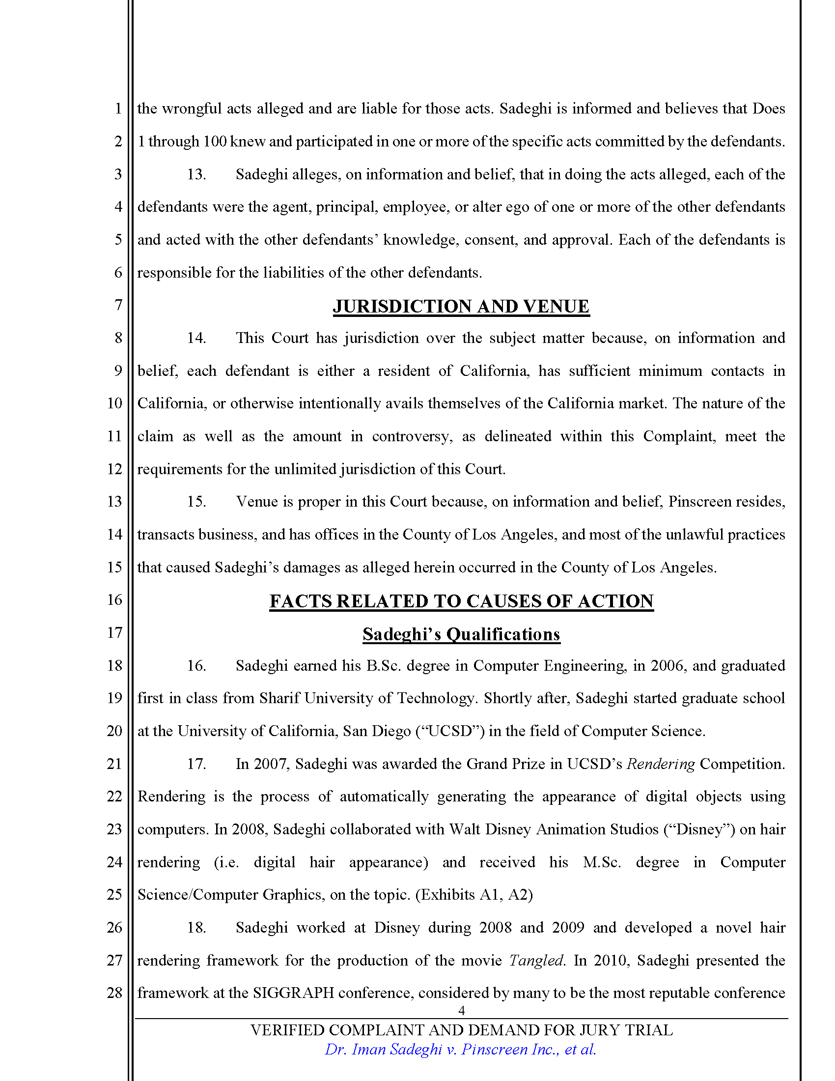 Verified Complaint Page 4