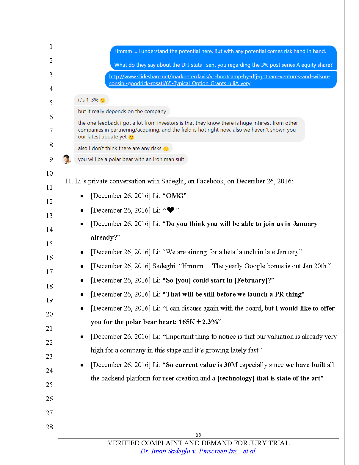 Verified Complaint Page 65