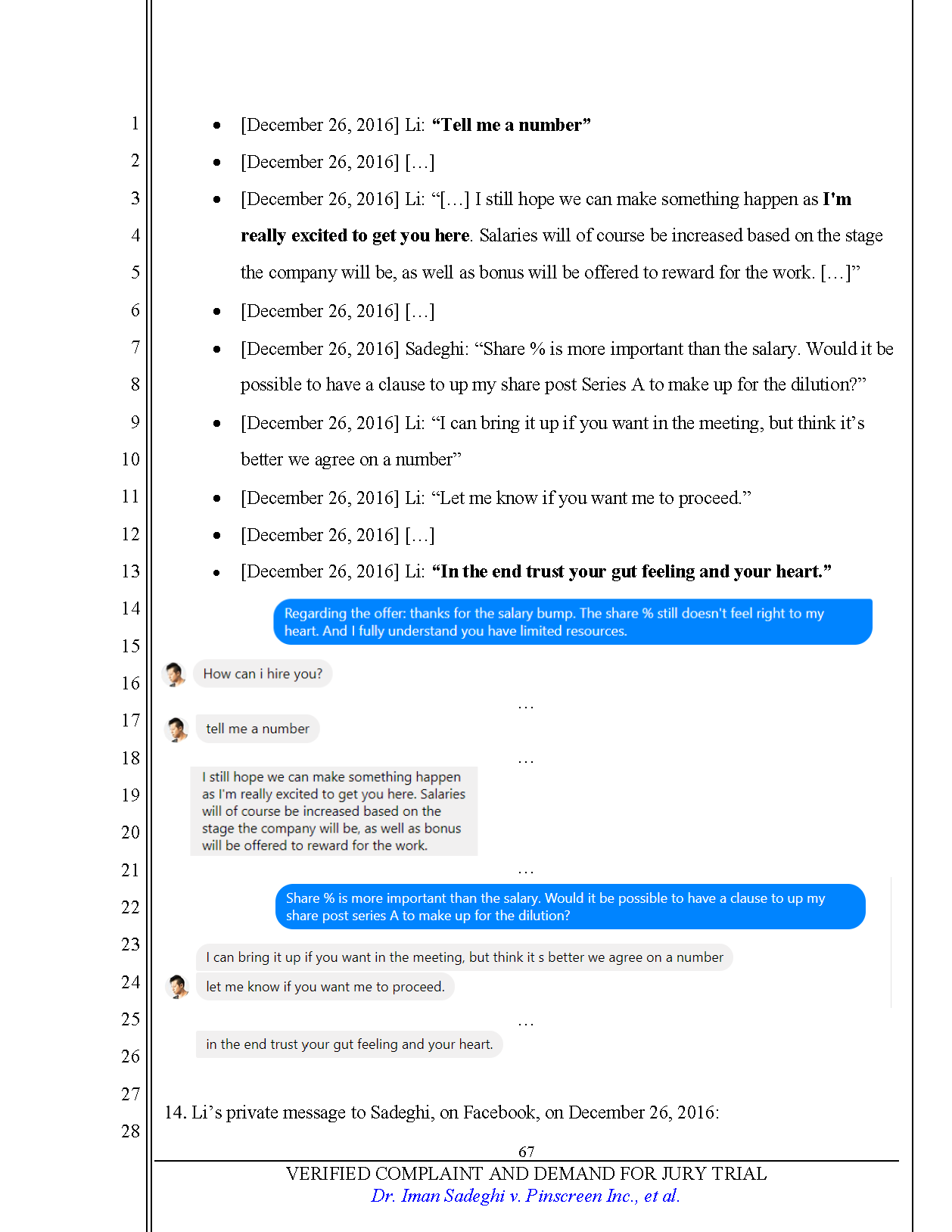 Verified Complaint Page 67