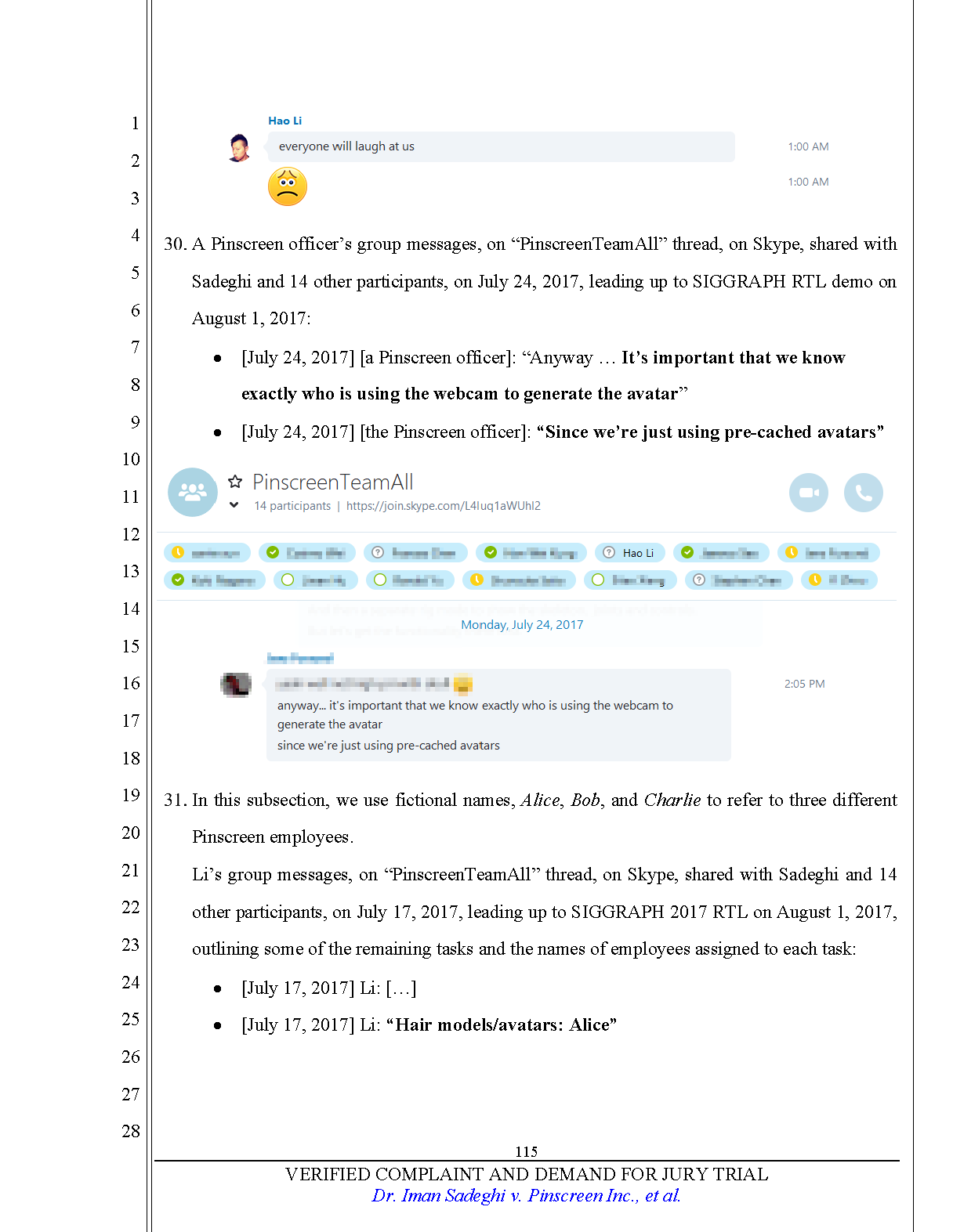 Verified Complaint Page 115