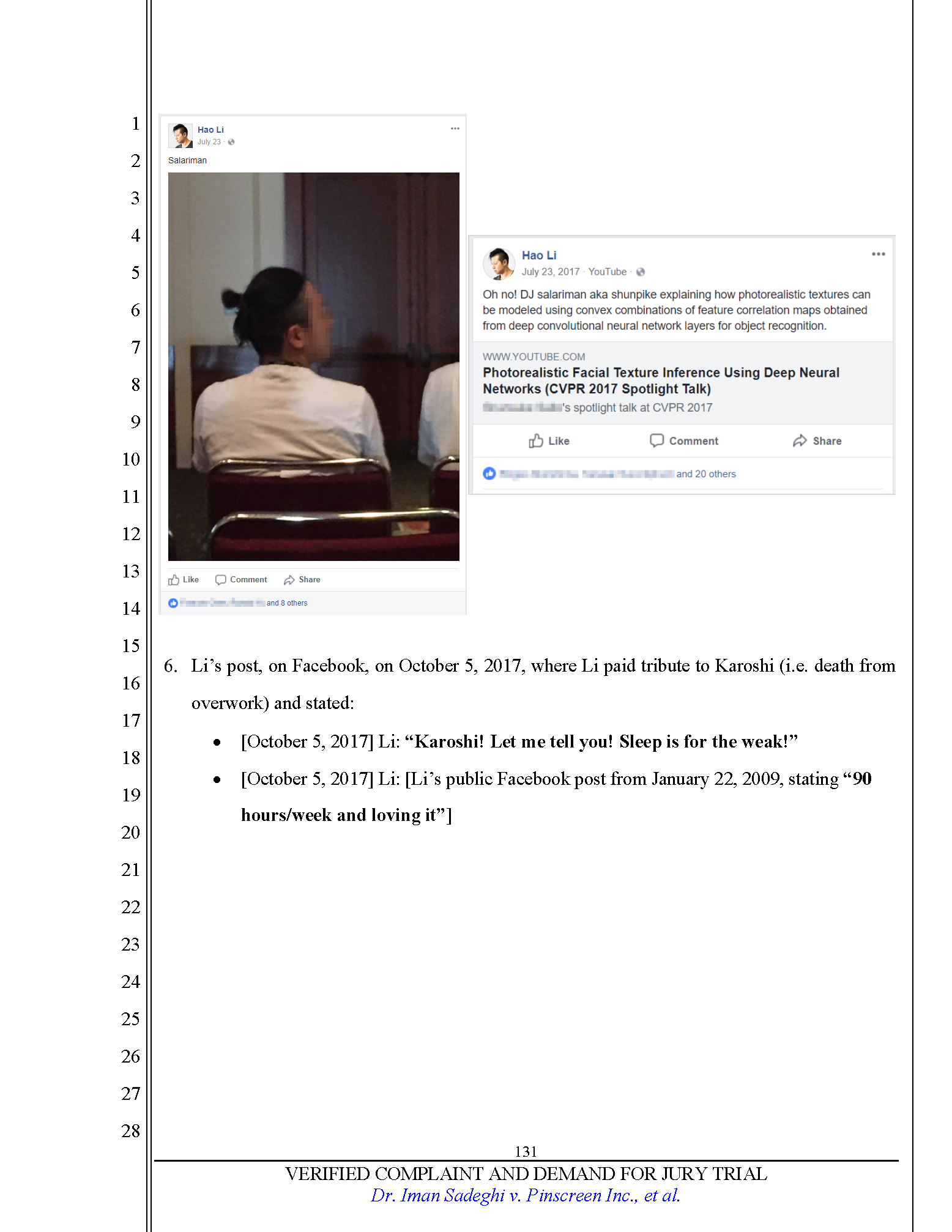 Verified Complaint Page 131
