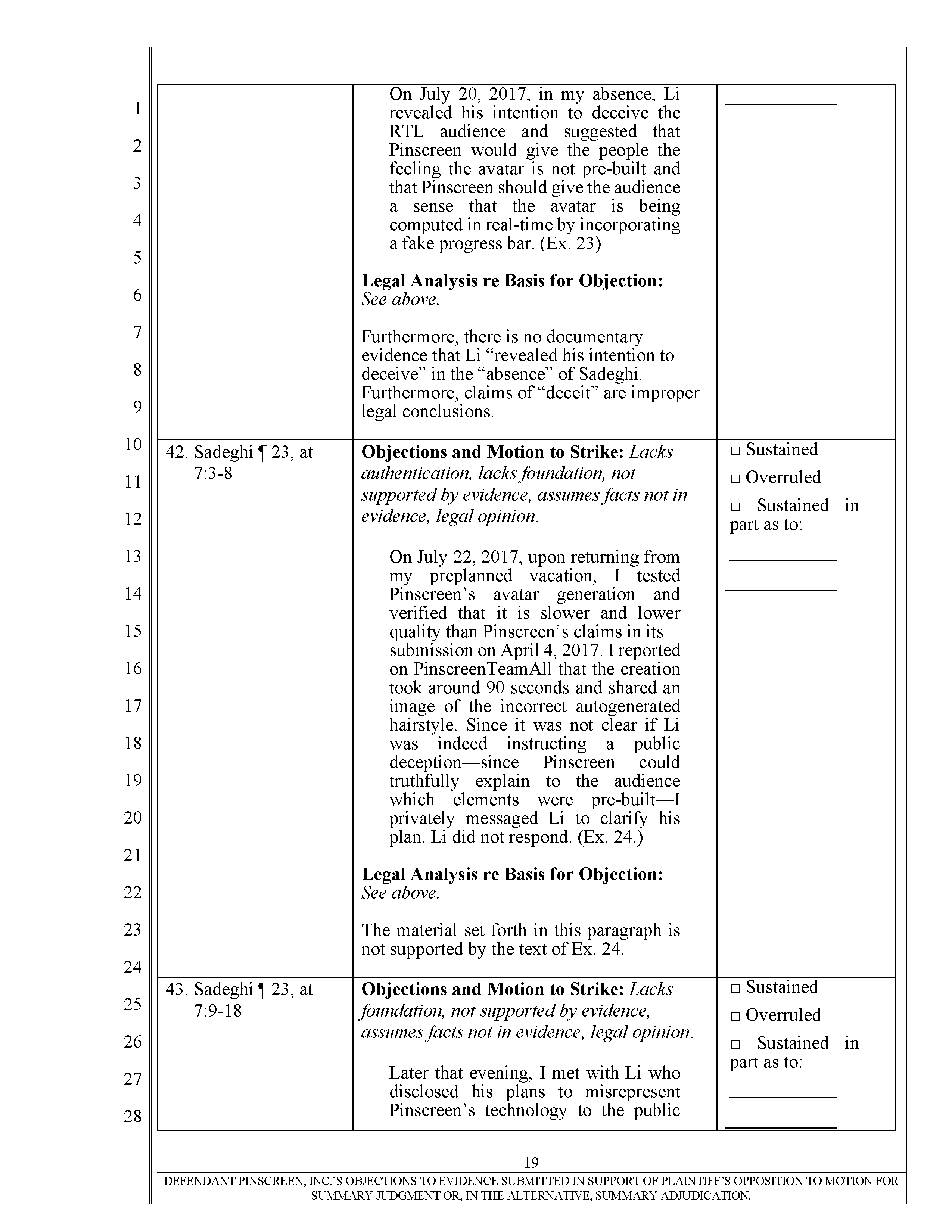 Pinscreen’s Motion to Seal USC’s Investigation of Hao Li’s Scientific Misconduct Page 26