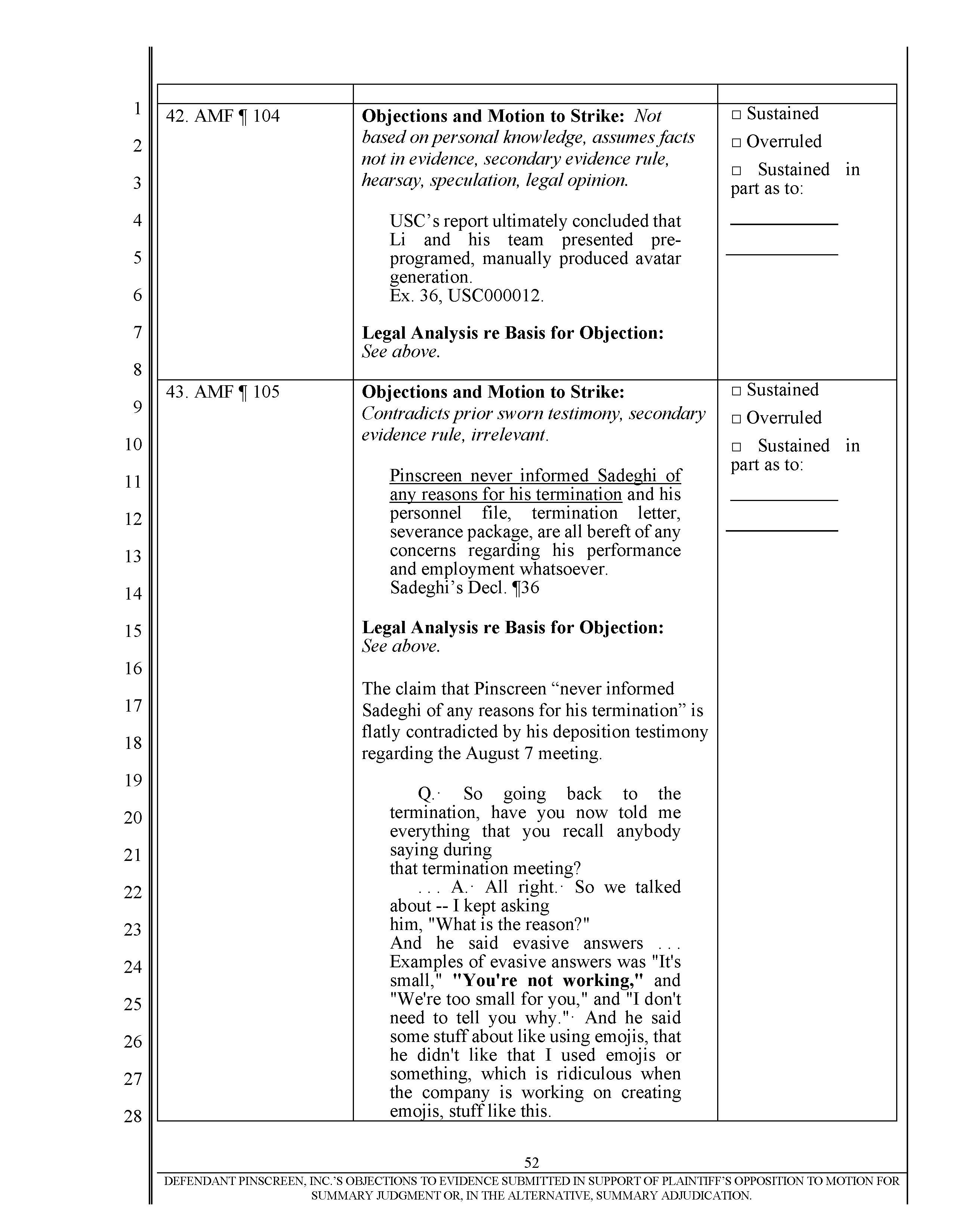 Pinscreen’s Motion to Seal USC’s Investigation of Hao Li’s Scientific Misconduct Page 59