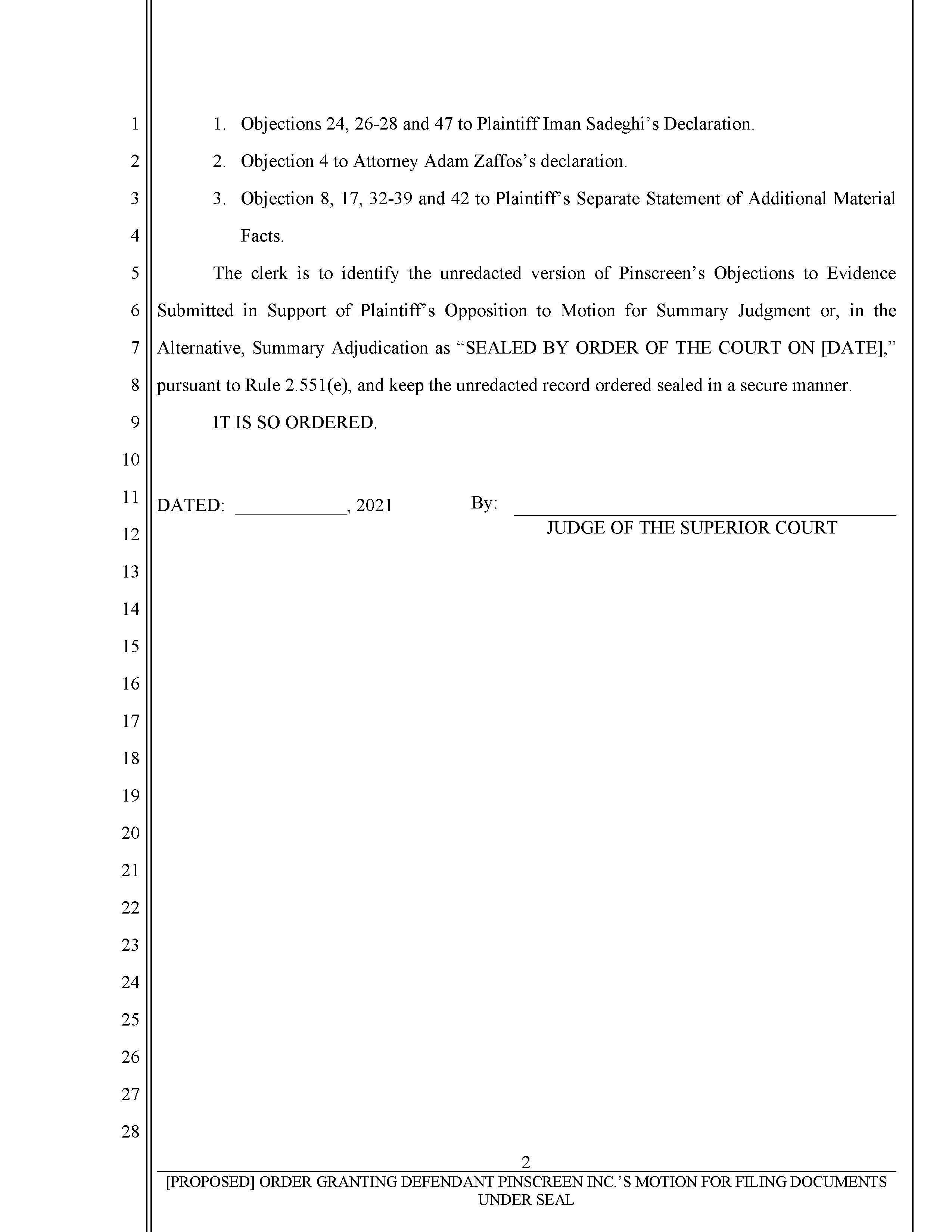 Pinscreen’s Motion to Seal USC’s Investigation of Hao Li’s Scientific Misconduct Page 99